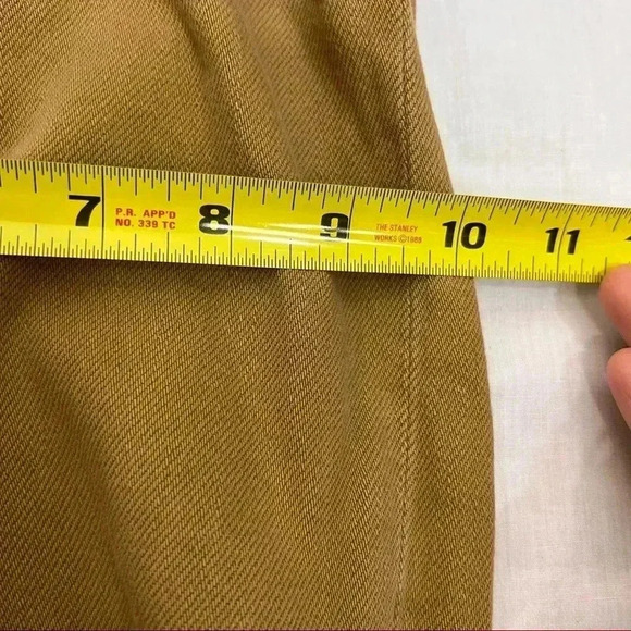 RAG AND BONE Jeans Womens High Rise Straight Buttnernut Brown Engineer Sz 31 - Picture 15 of 16